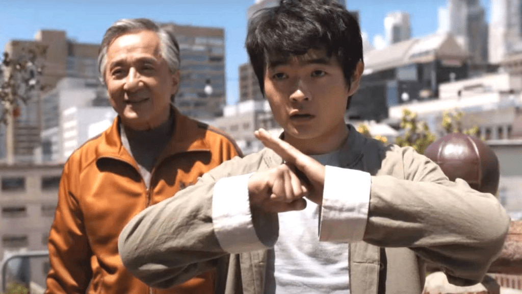 Karaté kid mis au tapis par&nbsp;Stitch