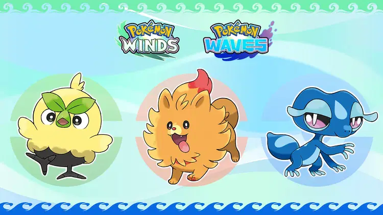 Pokemon Vents & Vagues: Liste&nbsp;Confirmée
